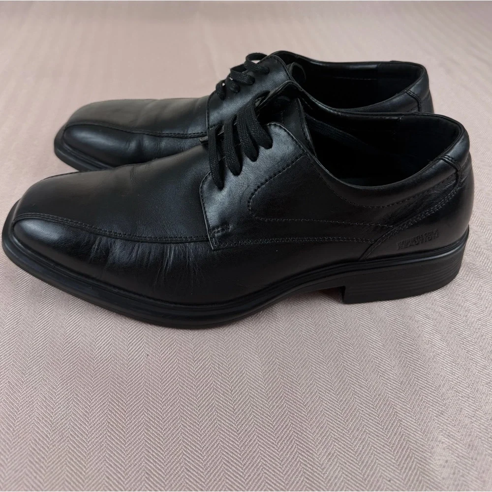 Kenneth Cole Reaction Stand Out Black Leather‎ Oxford Men’s Dress Shoes Size 8.5
